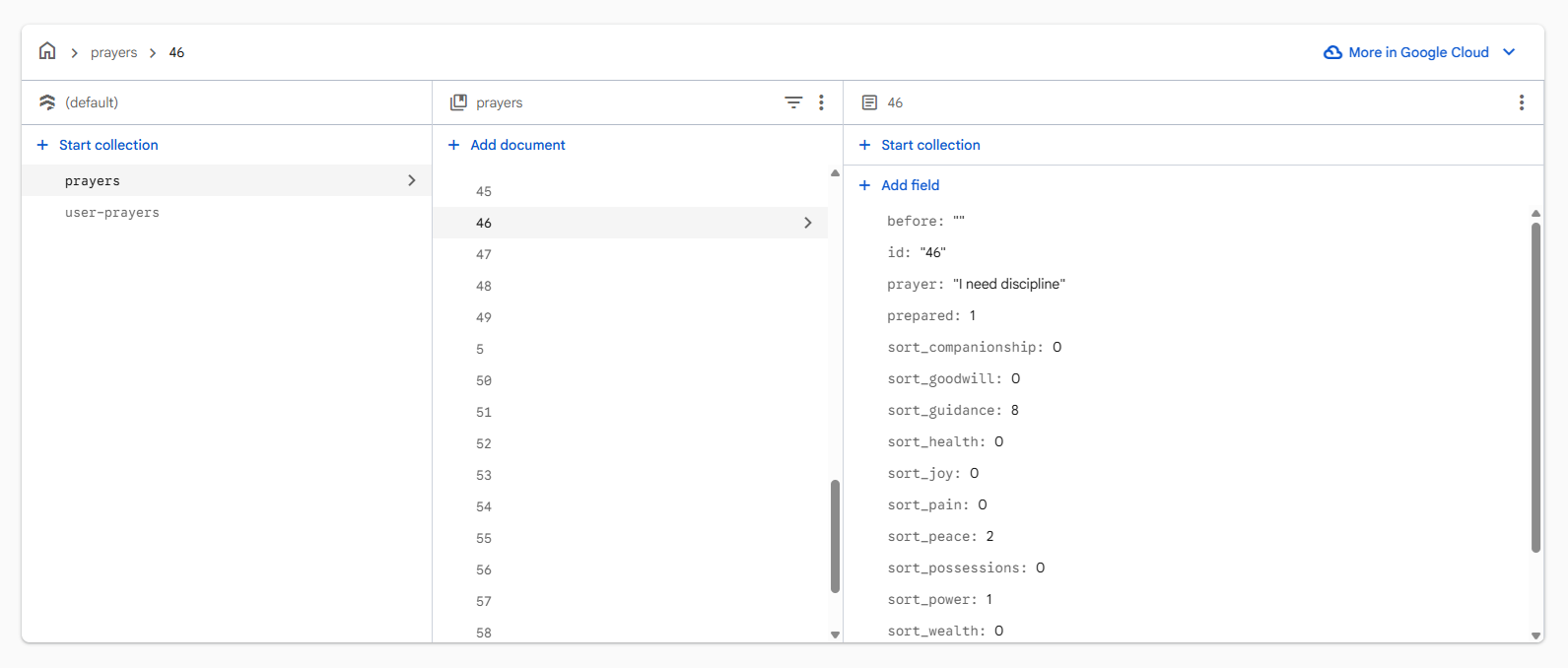 Firebase Firestore