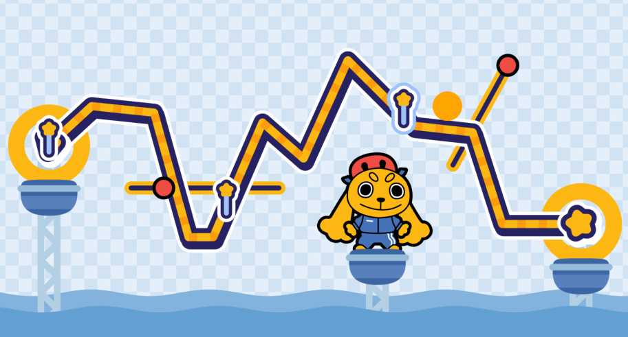 A middle iteration of the game