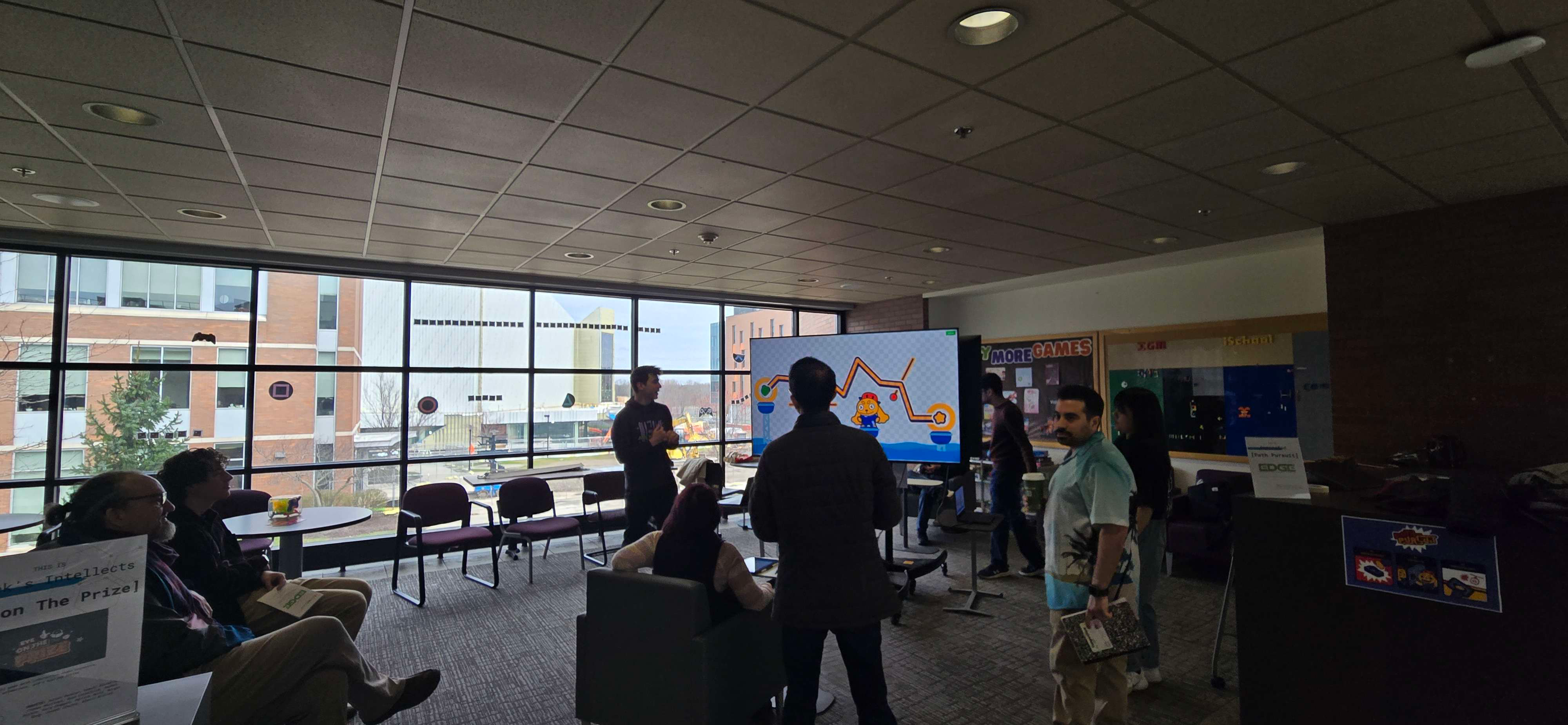 Our first showcase, at RIT EDGE